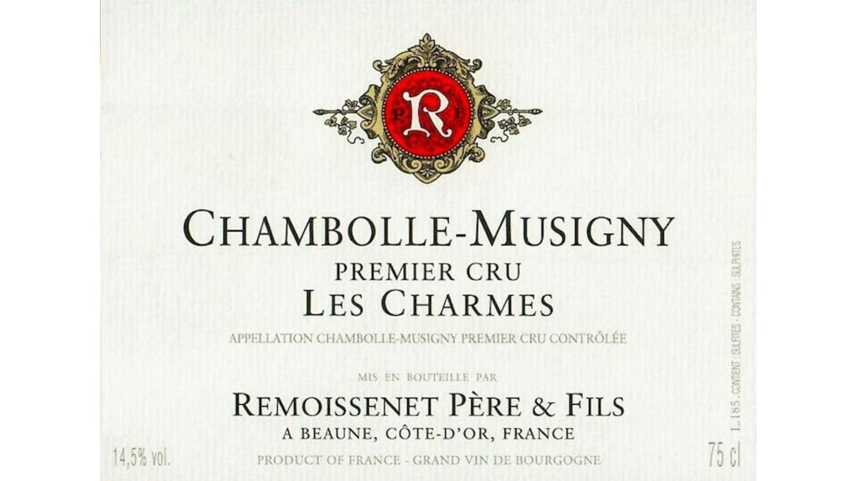 Remoissenet Chambolle-Musigny Charmes Premier Cru 2023 | Wine.com