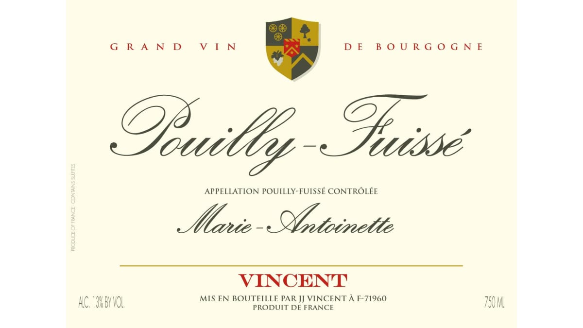Famille Vincent Pouilly-Fuisse Marie-Antoinette 2020 | Wine.com