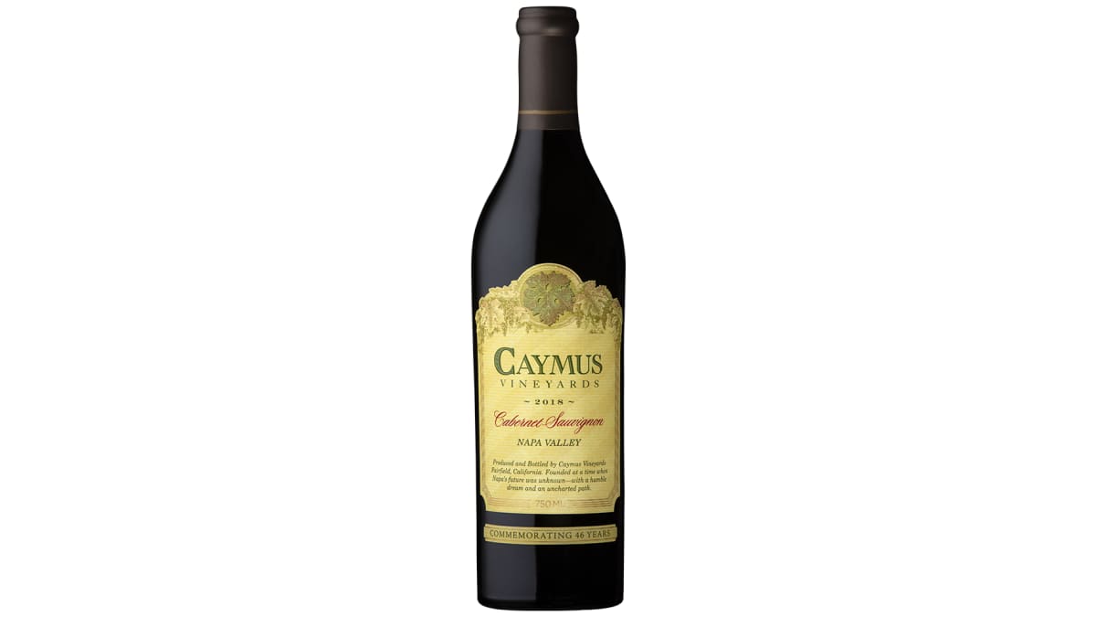 Caymus Napa Valley Cabernet Sauvignon 2018 | Wine.com