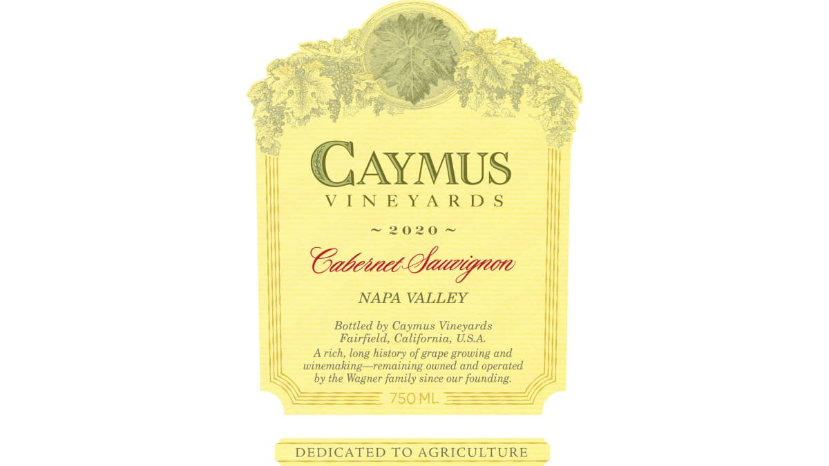 Caymus Napa Valley Cabernet Sauvignon 2020 | Wine.com