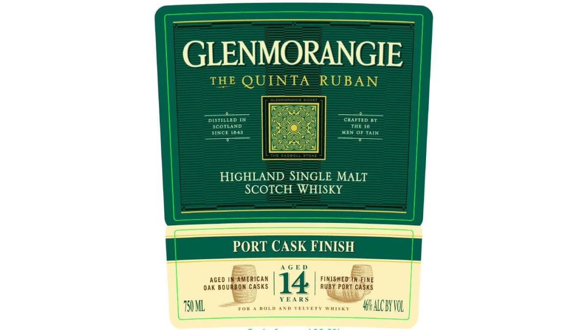 Glenmorangie 14 Year Quinta Ruban Highland Single Malt Scotch