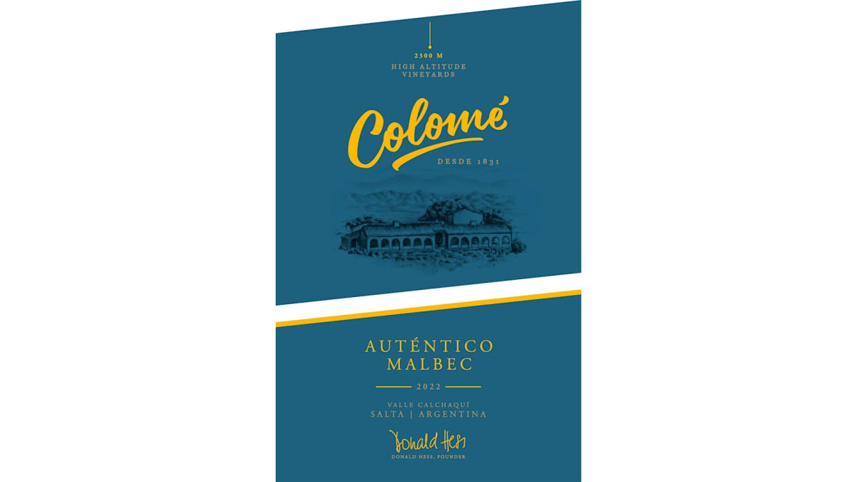 Bodega Colome Autentico Malbec 2022 | Wine.com