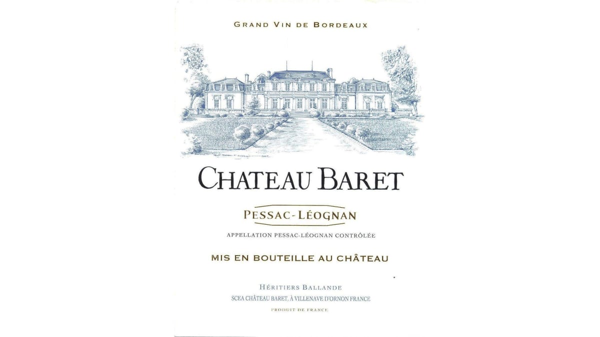 Chateau Baret 2018 | Wine.com