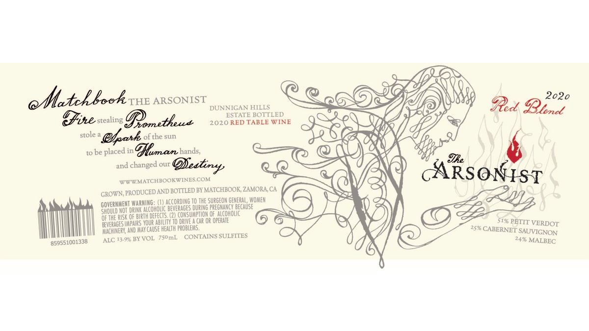 Matchbook Arsonist Red Blend 2020 | Wine.com