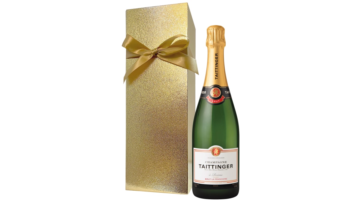 Taittinger Brut La Francaise with Gold Gift Box | Wine.com
