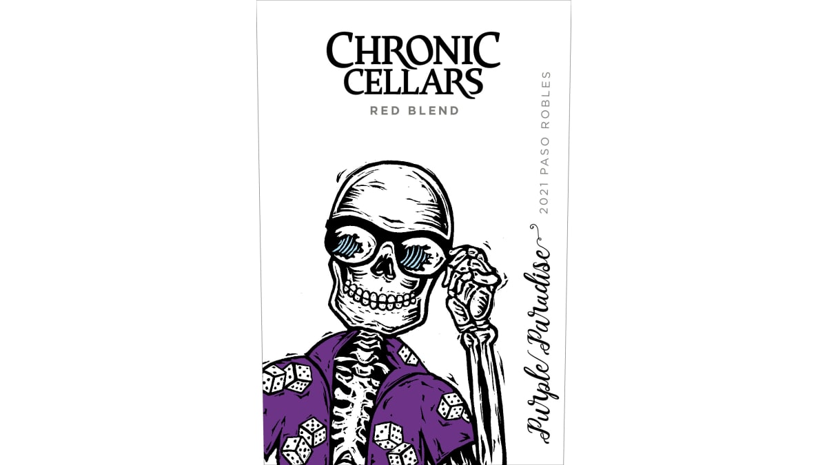 Chronic Cellars Purple Paradise Red Blend 2021 | Wine.com