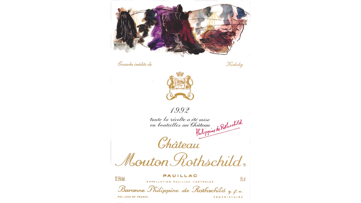 Chateau Mouton Rothschild 1992 | Wine.com