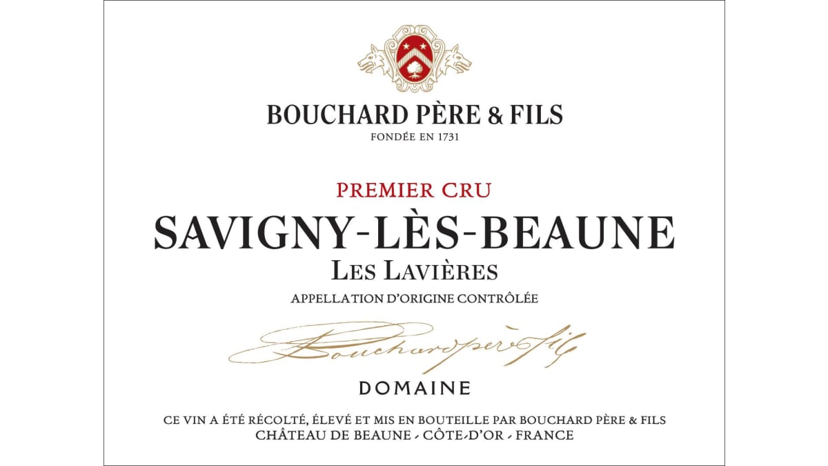 Bouchard Pere & Fils Savigny-les-Beaune Les Lavieres Premier Cru
