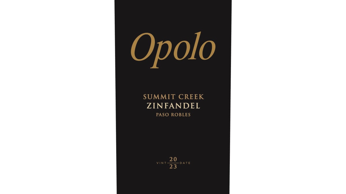 Opolo Summit Creek Zinfandel 2023 | Wine.com