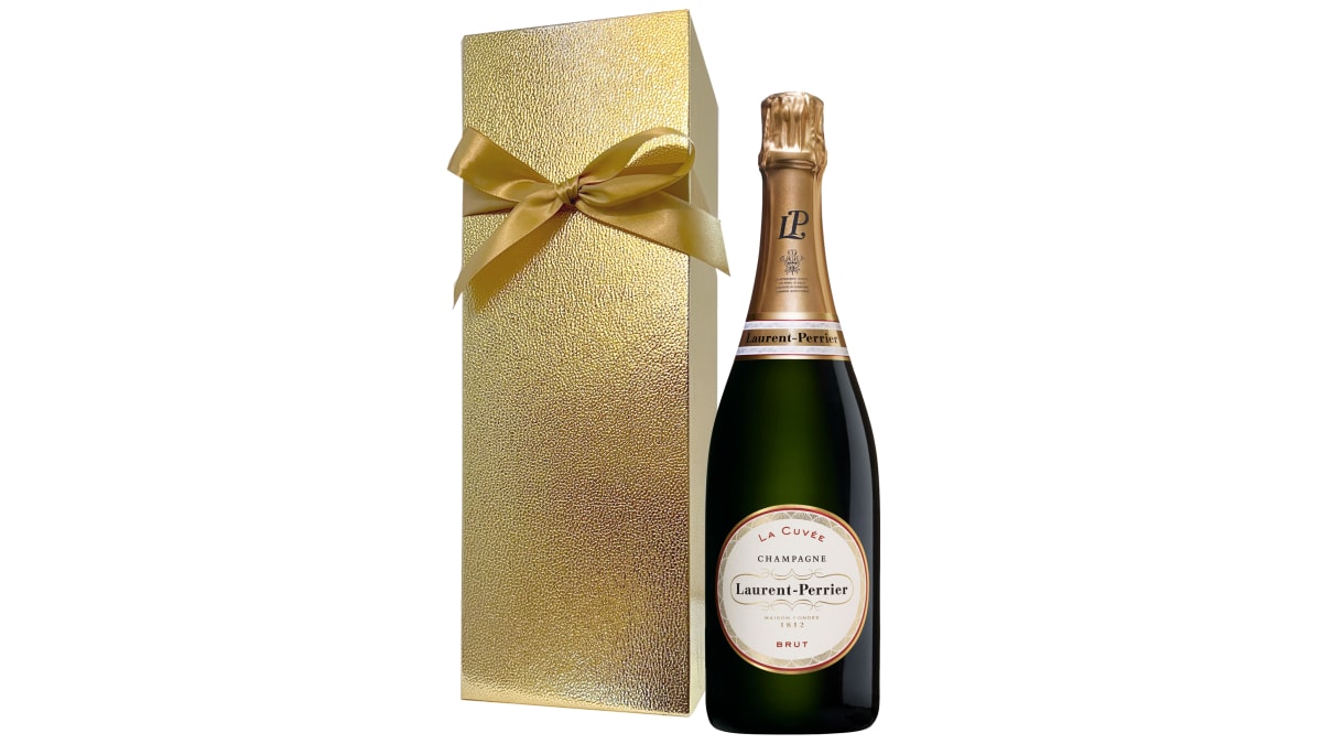 Laurent-Perrier La Cuvee Brut with Gold Gift Box | Wine.com