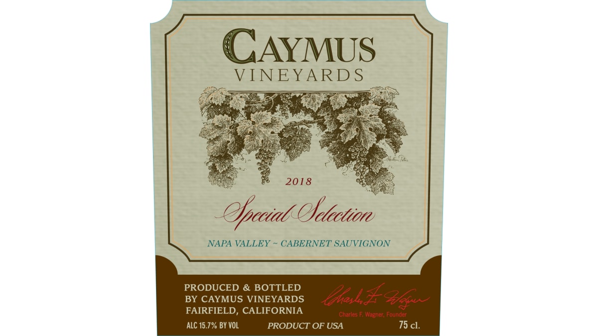 Caymus Special Selection Cabernet Sauvignon 2018 | Wine.com