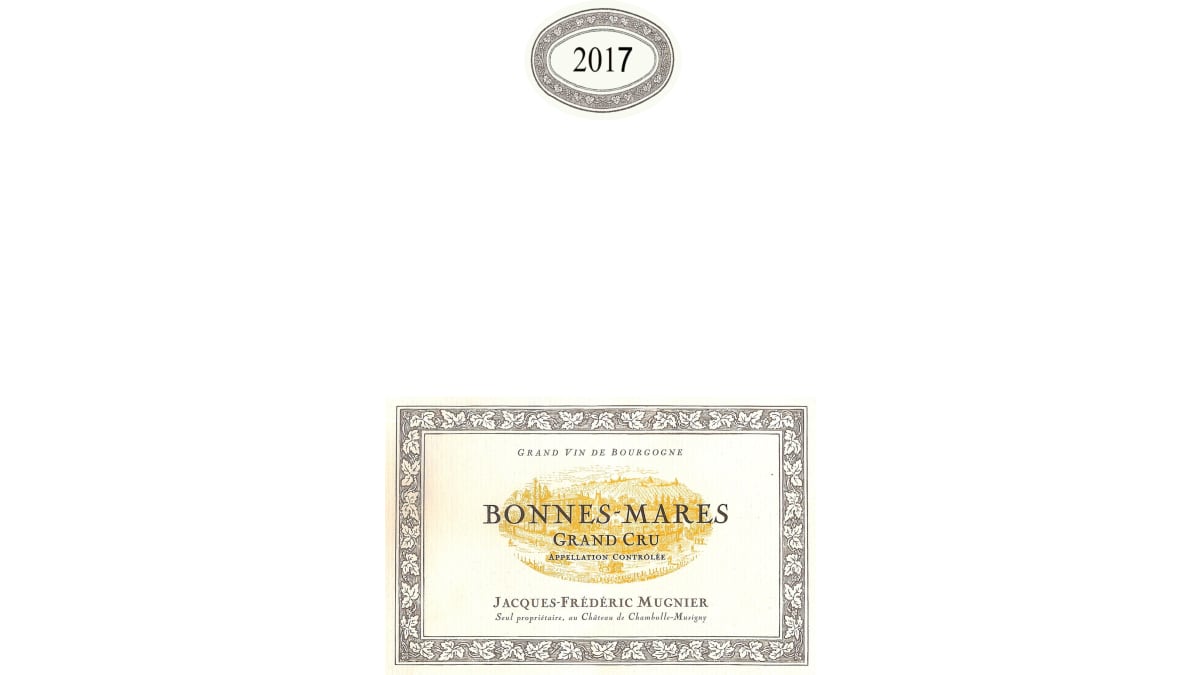 Domaine Jacques-Frederic Mugnier Bonnes-Mares Grand Cru 2017