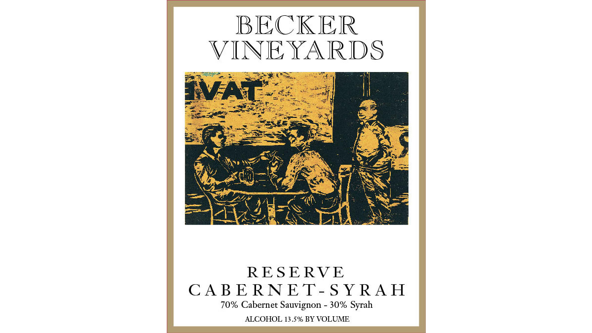 Becker Vineyards Reserve Cabernet-Syrah 2019 | Wine.com
