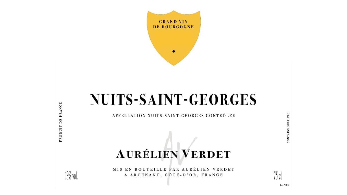 Aurelien Verdet Nuits-Saint-Georges 2017 | Wine.com