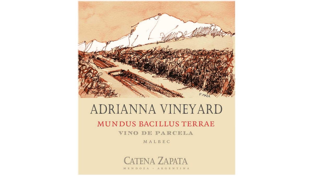 Catena Zapata Adrianna Vineyard Mundus Bacillus Terrae Malbec 2020