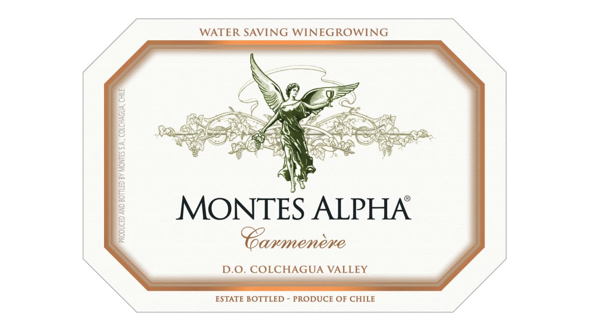 Montes Alpha Series Carmenere 2019 | Wine.com