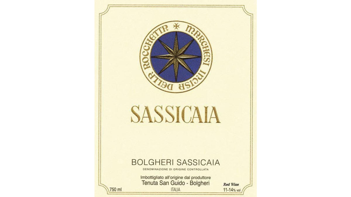 Tenuta San Guido Sassicaia 2017 | Wine.com