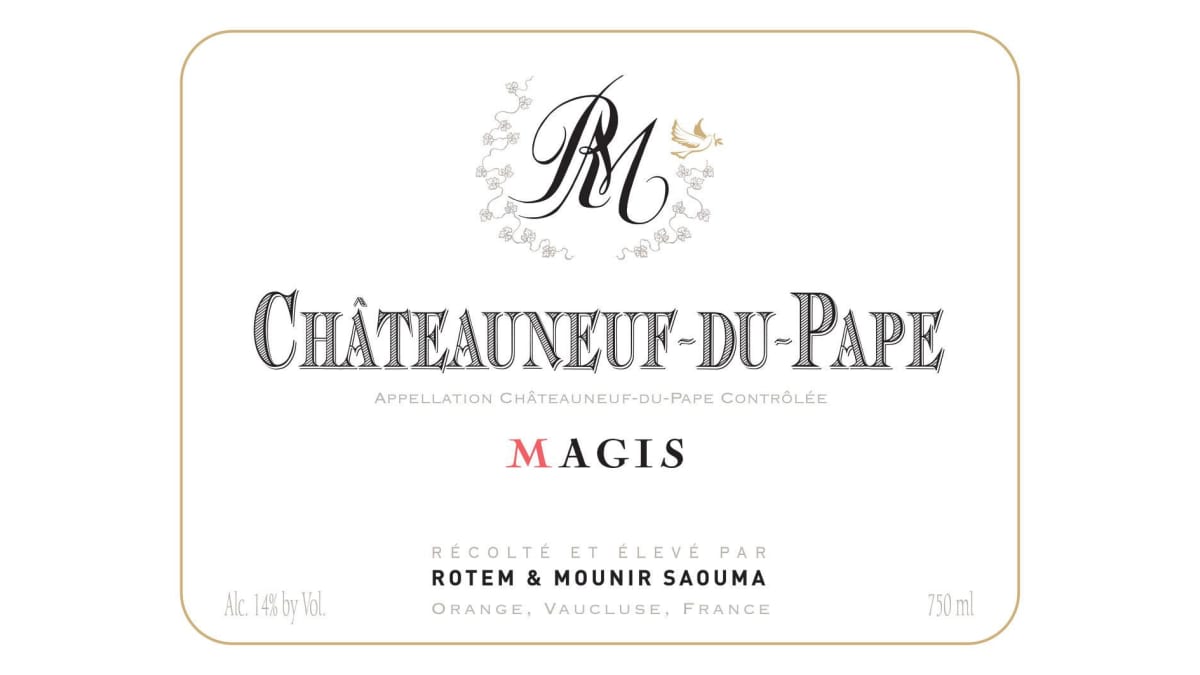Rotem & Mounir Saouma Chateauneuf-du-Pape Magis Blanc 2020 | Wine.com