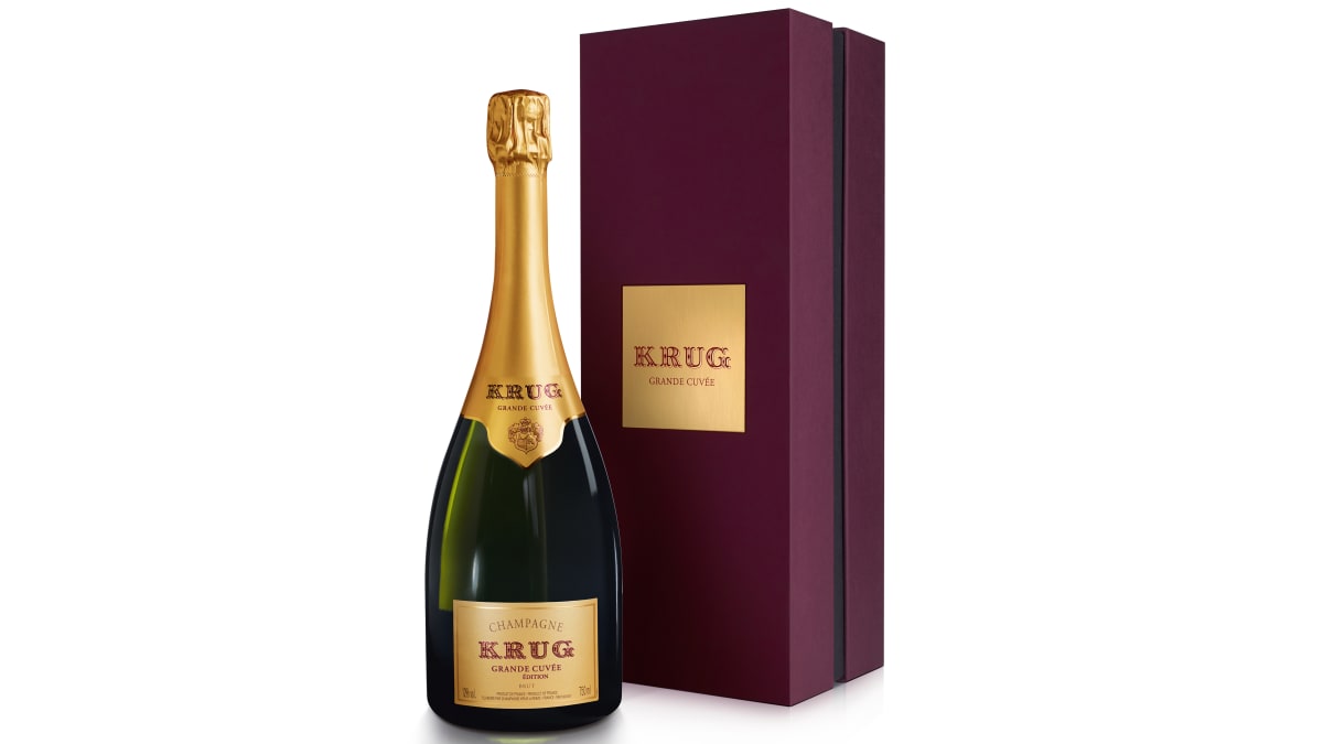 Krug Grande Cuvee Brut with Gift Box (168th Edition) | Wine.com
