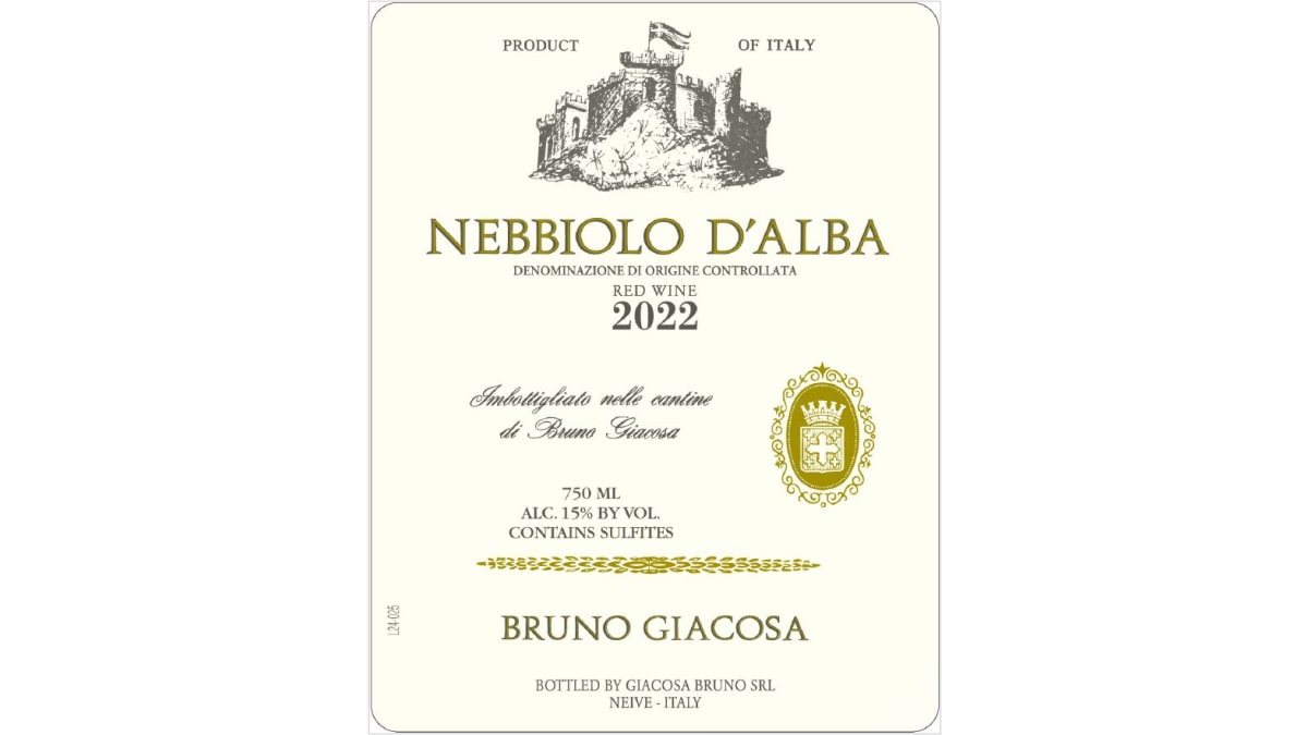 ワイン BRUNO GIACOSA NEBBIOLO D'ALBA 2022 Bruno Giacosa Nebbiolo d'Alba 2022 | Wine.com