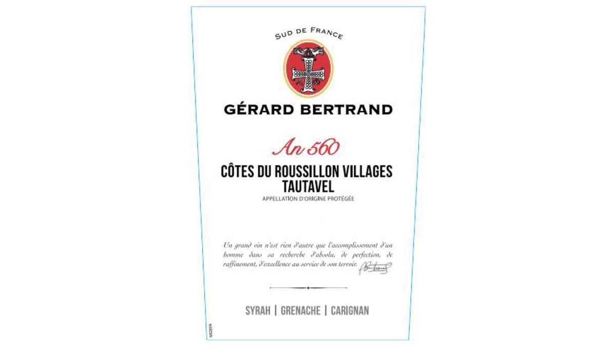 Gerard Bertrand An 560 Tautavel 2019 | Wine.com