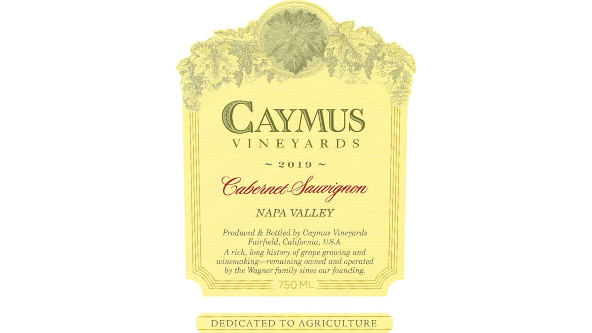Caymus Napa Valley Cabernet Sauvignon (1.5 Liter Magnum) 2019