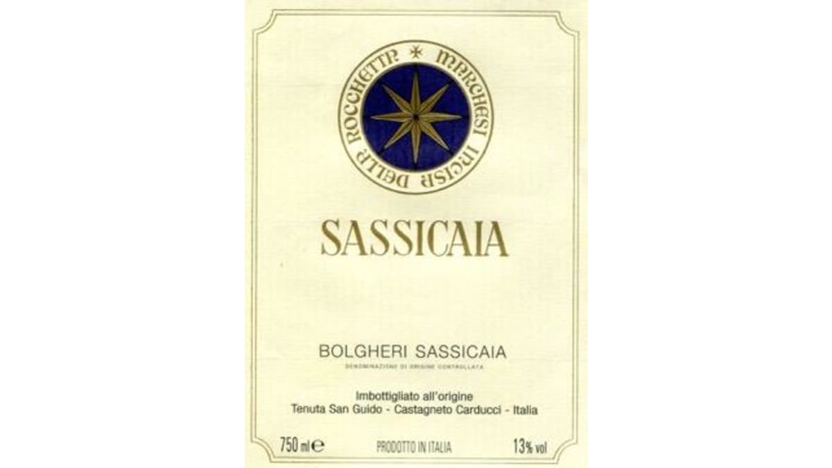 Tenuta San Guido Sassicaia 2020 | Wine.com