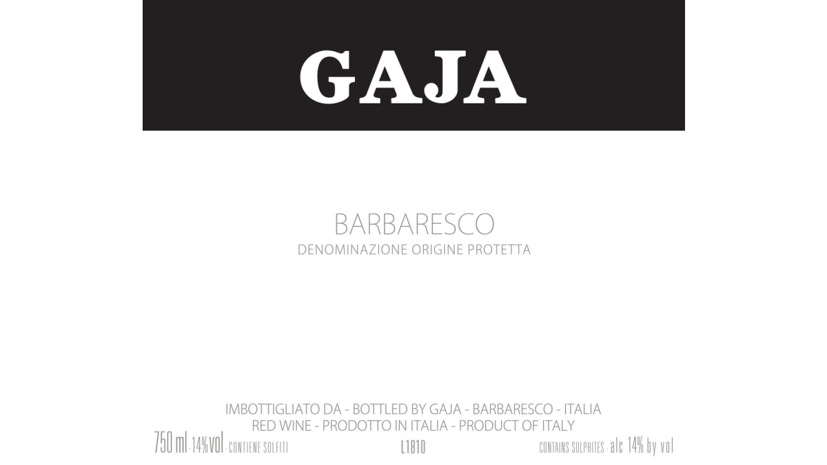D*i様 ガヤ　バルバレスコ 2019 Gaja Barbaresco 2019 | Wine.com
