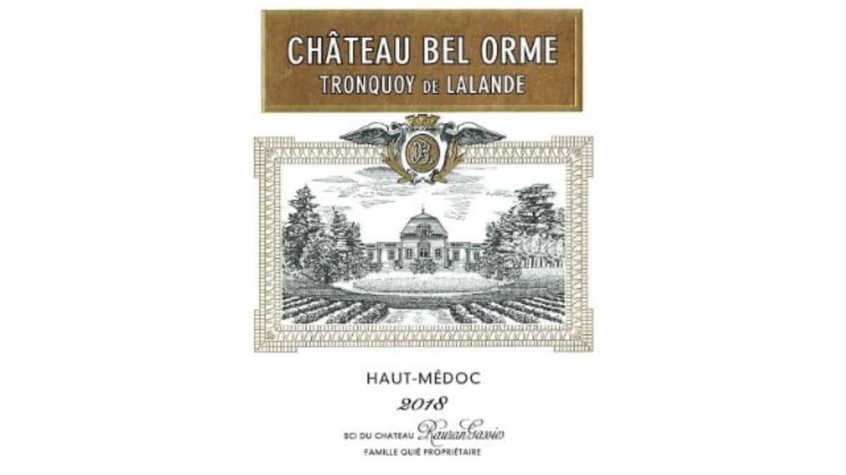 Chateau Bel Orme Tronquoy de Lalande 2018 | Wine.com