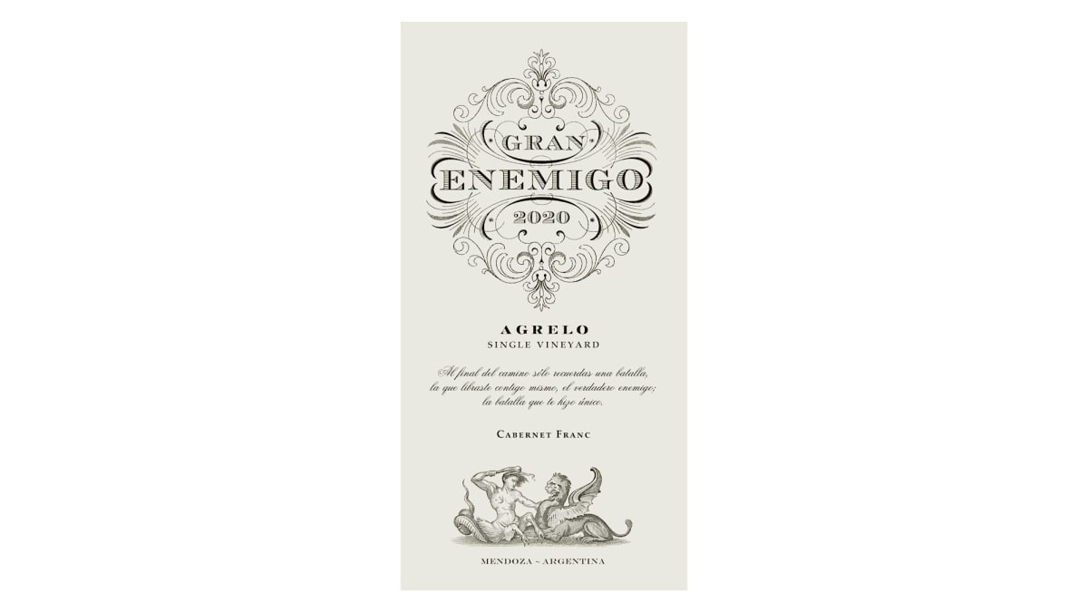 Gran Enemigo Agrelo 2020 赤ワイン El Enemigo Gran Enemigo Agrelo 2020 | Wine.com