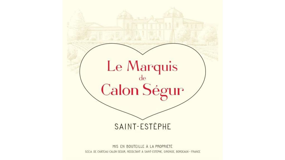 Chateau Calon-Segur Le Marquis de Calon-Segur 2022 | Wine.com