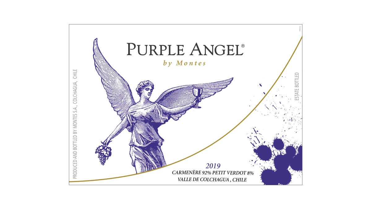 MONTES PURPLE ANGEL 2019 4本セット Montes Purple Angel Apalta Vineyard Carmenere 2019 | Wine.com