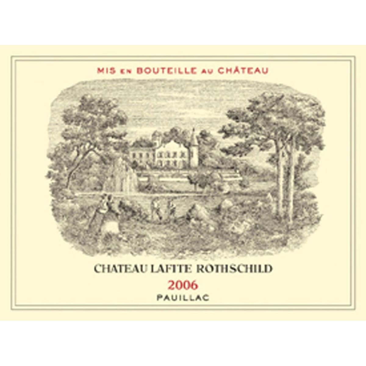 Chateau Lafite Rothschild 2006 | Wine.com