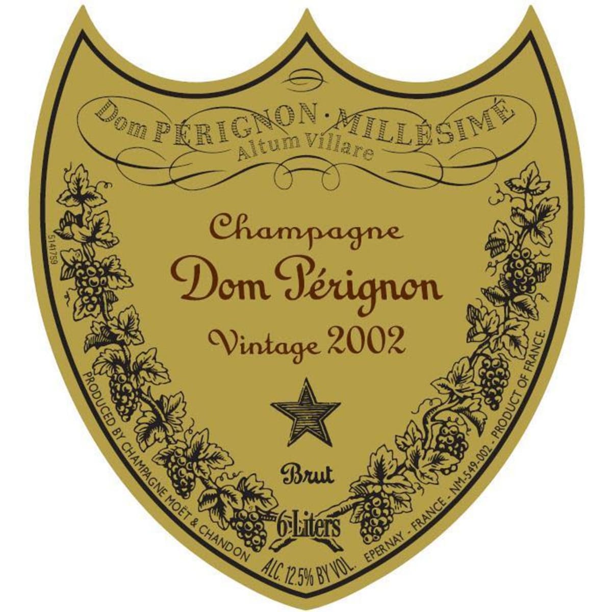 Dom Perignon Vintage 2002 | Wine.com