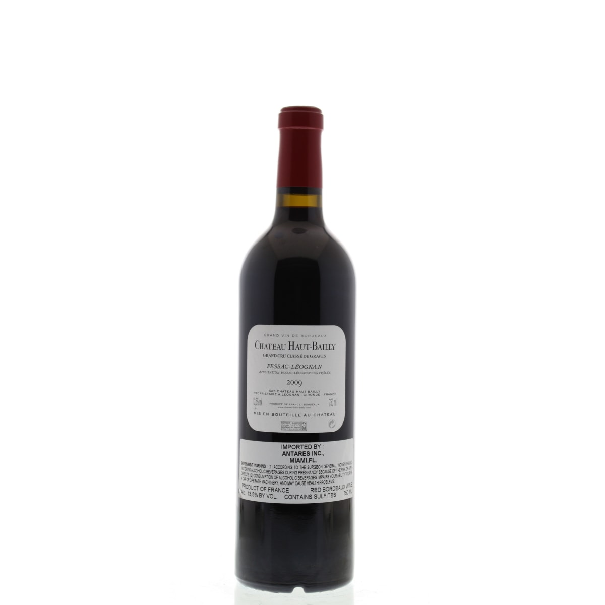 Chateau Haut-Bailly 2009 | Wine.com