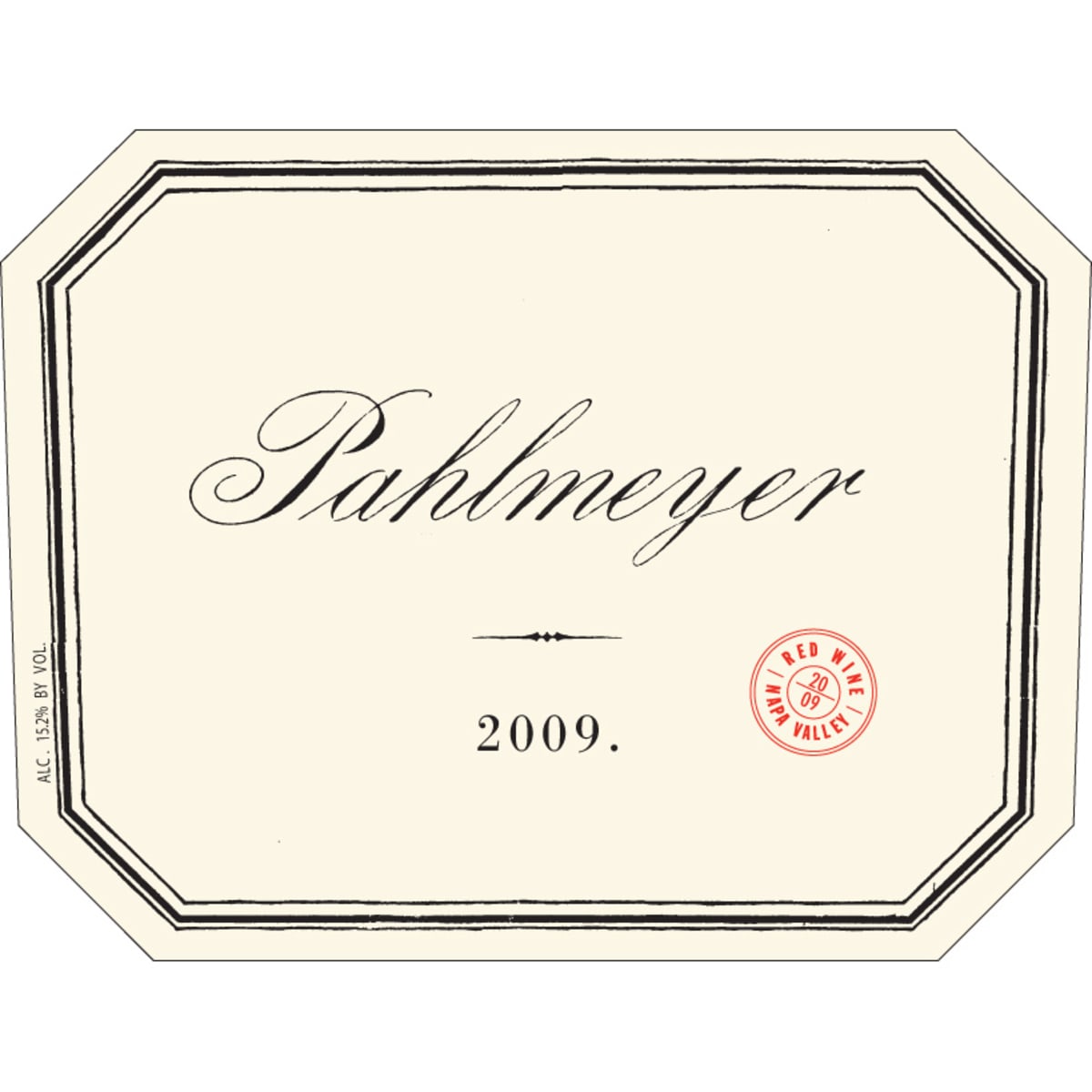 Pahlmeyer Napa Valley Proprietary Red (torn label) 2009 | Wine.com
