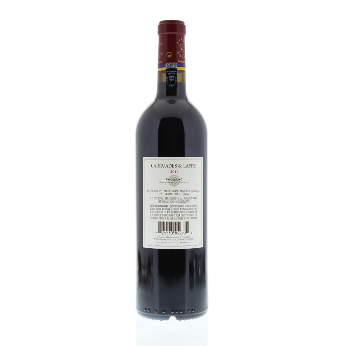 Chateau Lafite Rothschild Carruades de Lafite 2010 | Wine.com