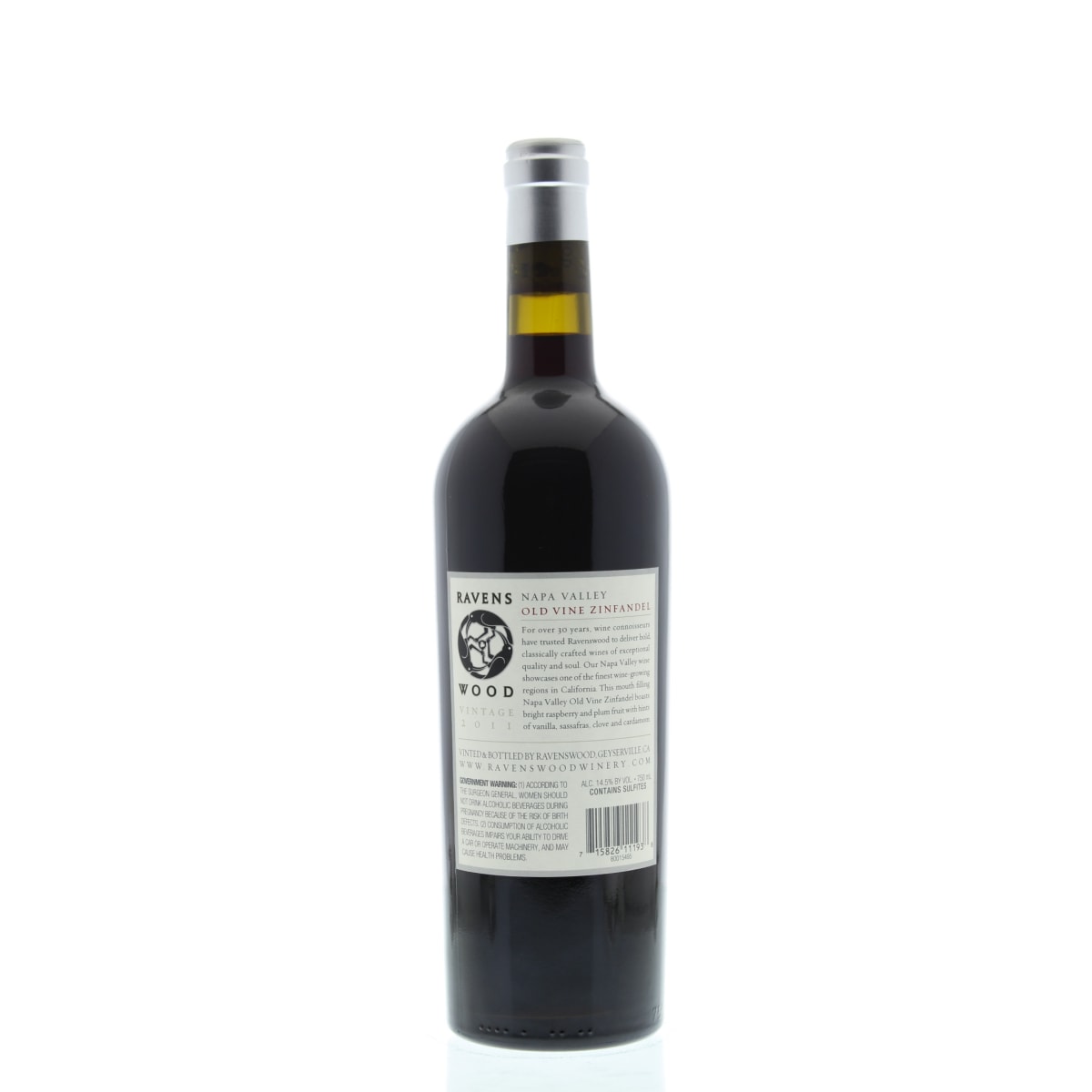 Ravenswood Napa Valley Old Vine Zinfandel 2011 | Wine.com