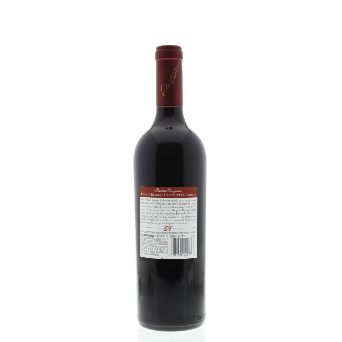 Réserve du Golf 2010 ワイン 750ml Beaulieu Vineyard Georges de Latour Private Reserve 2010 | Wine.com
