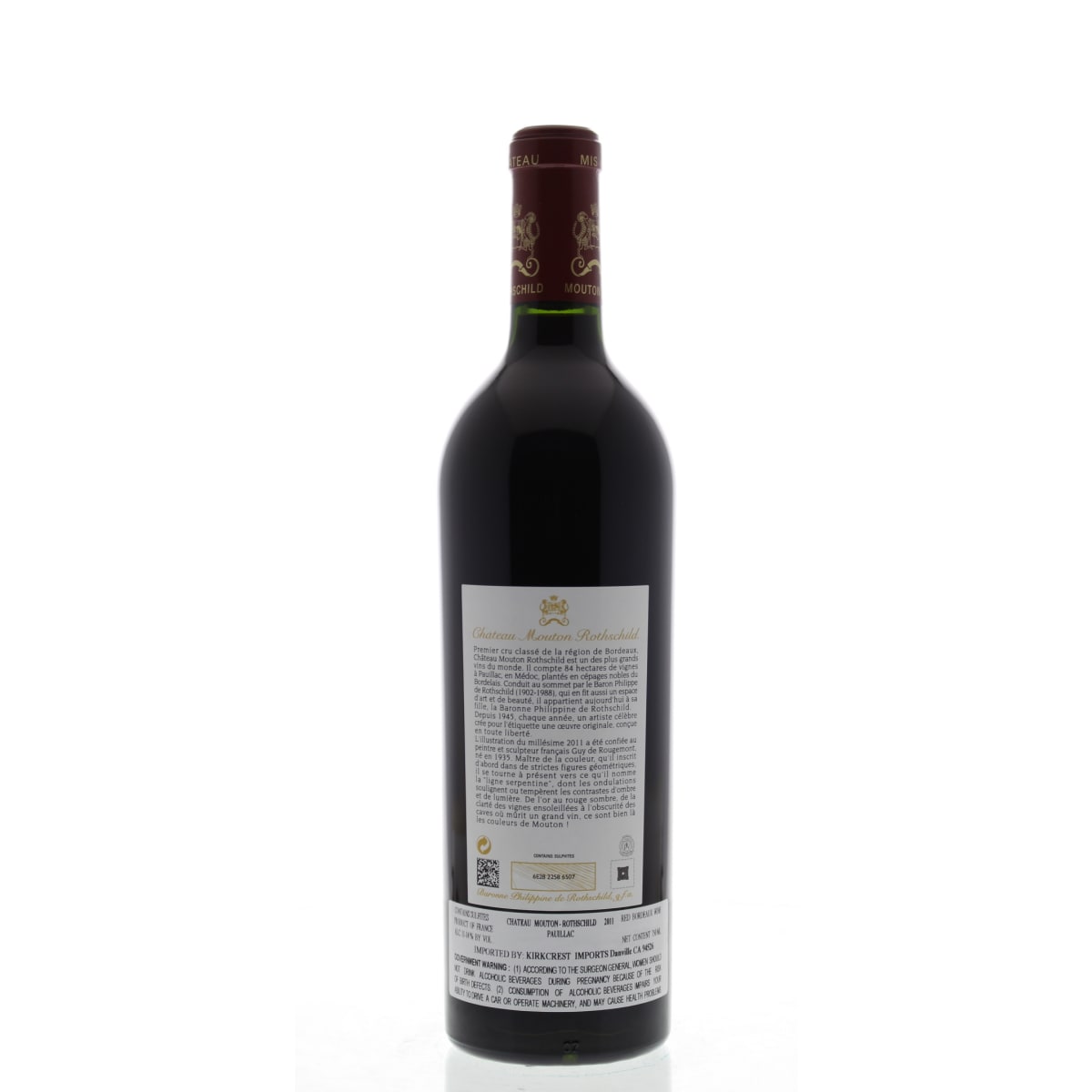 Chateau Mouton Rothschild 2011 | Wine.com
