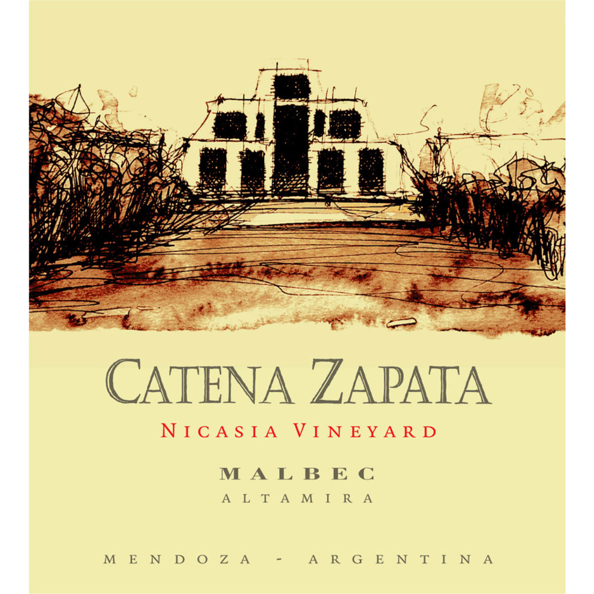 Catena Zapata Nicasia Vineyard Malbec 2010 | Wine.com
