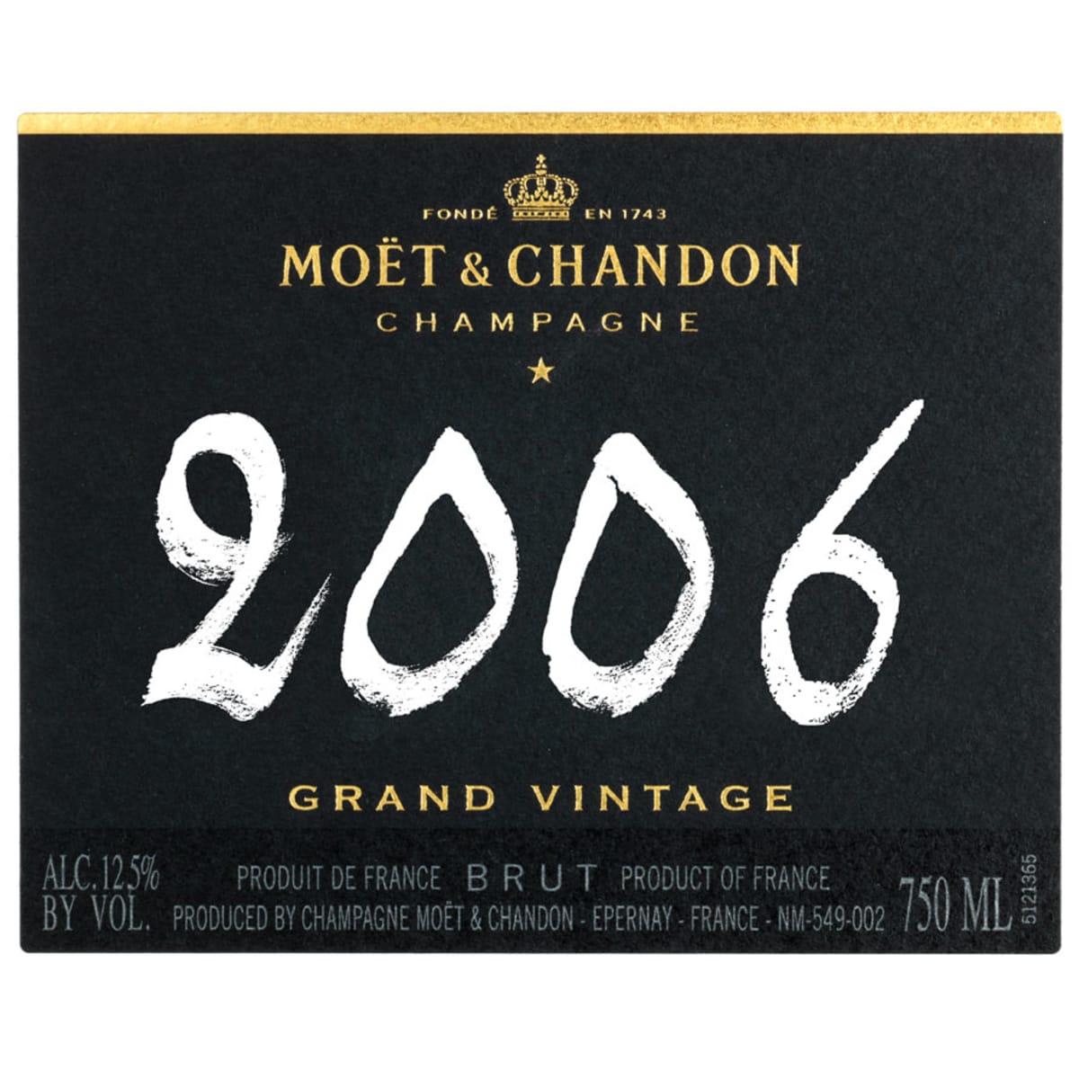 Moet & Chandon Grand Vintage Extra Brut 2006 | Wine.com