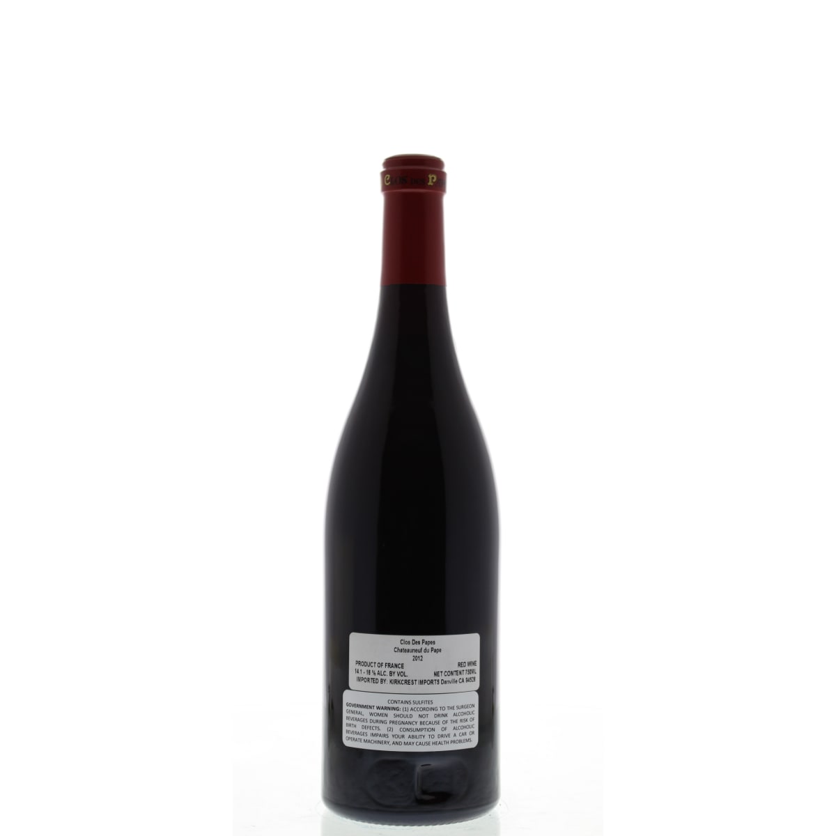 Clos des Papes Chateauneuf-du-Pape 2012 | Wine.com
