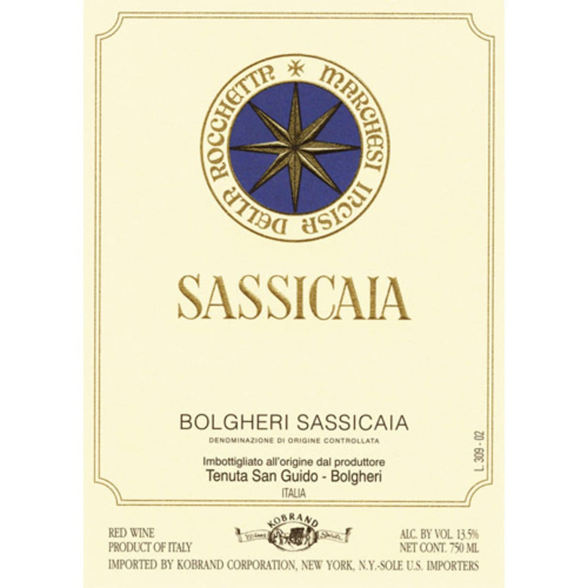 ワイン Sassicaia 2011 Bolgheri Sassicaia 750ml Tenuta San Guido Sassicaia 2011 | Wine.com