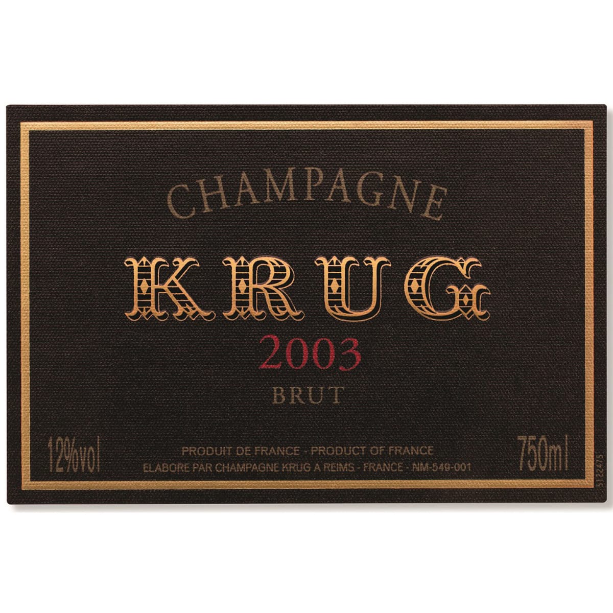 Krug Brut 2003 | Wine.com