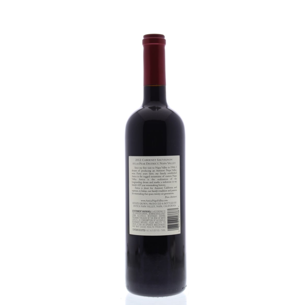 Antica Cabernet Sauvignon 2012 | Wine.com