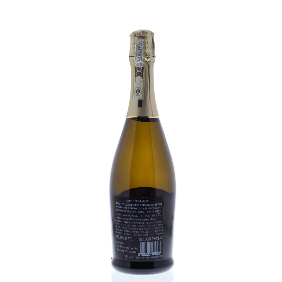 8380274 コンビシャルター 03740355  5シリーズ Le Colture Prosecco Superiore di Cartizze | Wine.com