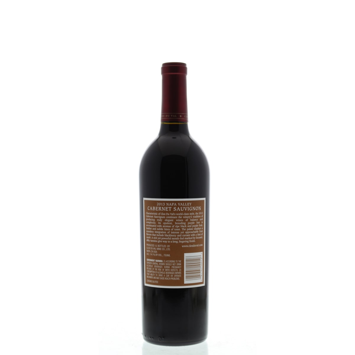 Clos du Val Napa Valley Cabernet Sauvignon 2013 | Wine.com