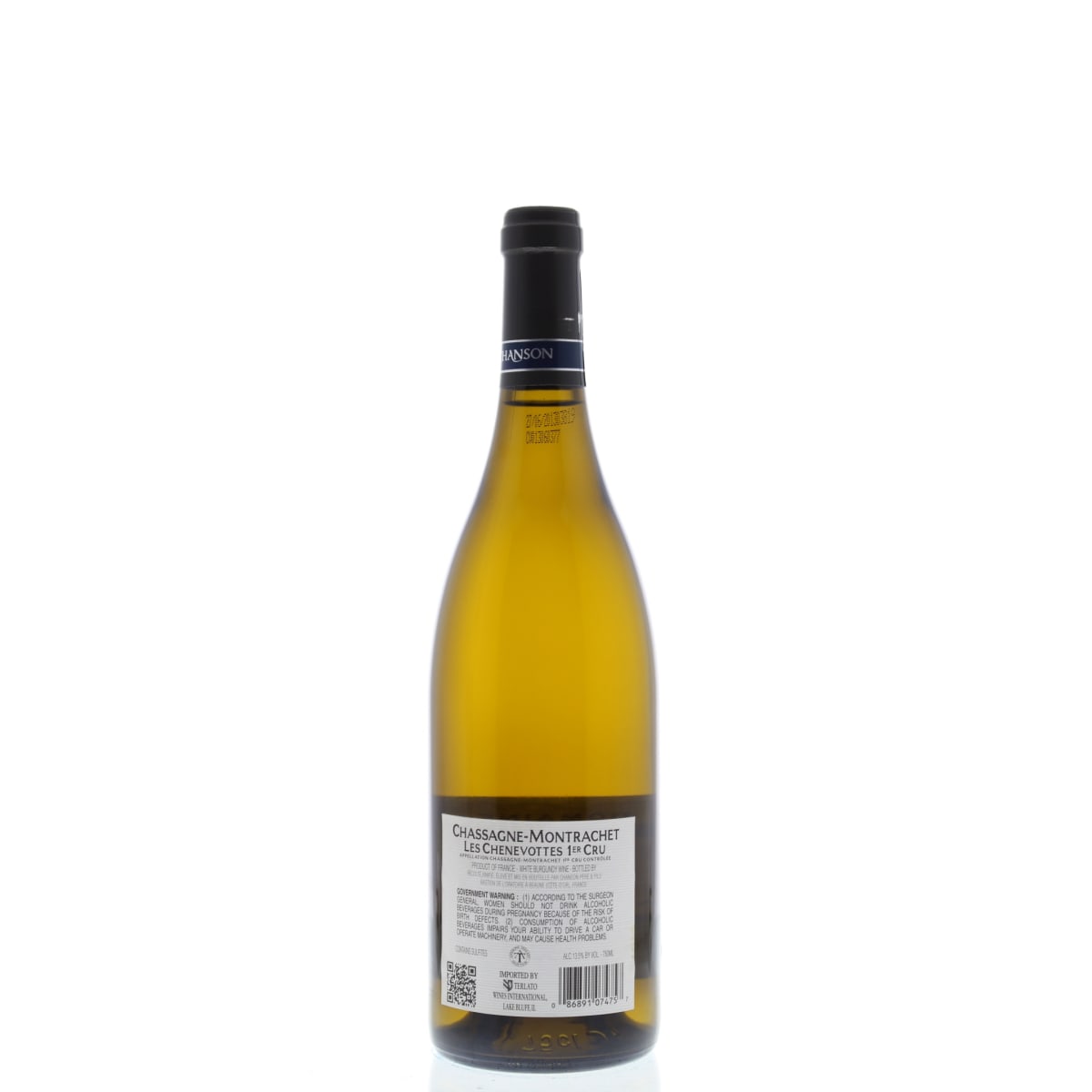 Domaine Chanson Chassagne-Montrachet Les Chenevottes Premier Cru