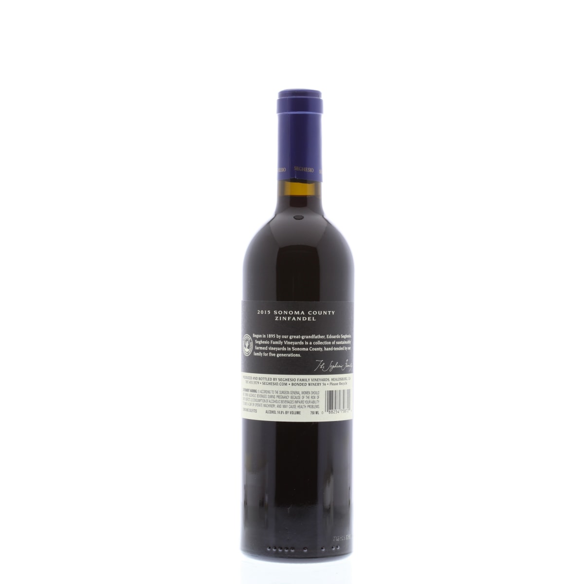 Seghesio Sonoma Zinfandel 2015 | Wine.com